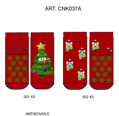 CALZINO ABS BAMBINO/A CNK037A NATALE Ingrosso CIOCCA Tellini S.r.l.